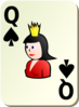 Simple Queen Of Spades Clip Art